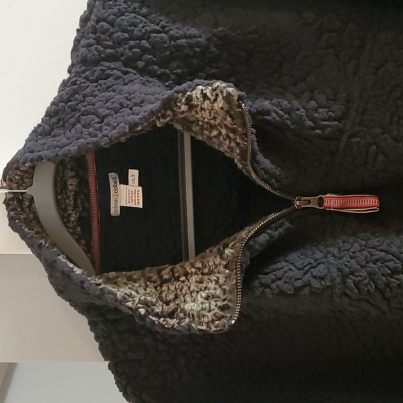 XLT, Carbon2Cobalt, Henley Sherpa Pullover, Black - Picture 2 of 3